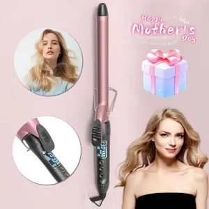 Comfort Electric Heated Curling Iron Styling, Rotating Curling Iron Iron, Curling Iron Hairstyle Waving Iron, Portable Heated Curling Roller, Hair Styling Iron , Instant Heating Wand Swing, Mother's Day Gift