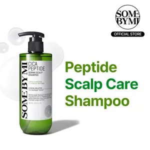 Cica Peptide Derma Scalp Shampoo 9.64oz - Korean Hair Care - Vegan Hair Density & Scalp Care for Stronger Roots, Deep Cleanse & Cooling Relief