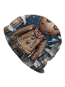 Gingerbread Gingerbread Beanies And Caps for Men Trendy Warm Hats for Adults