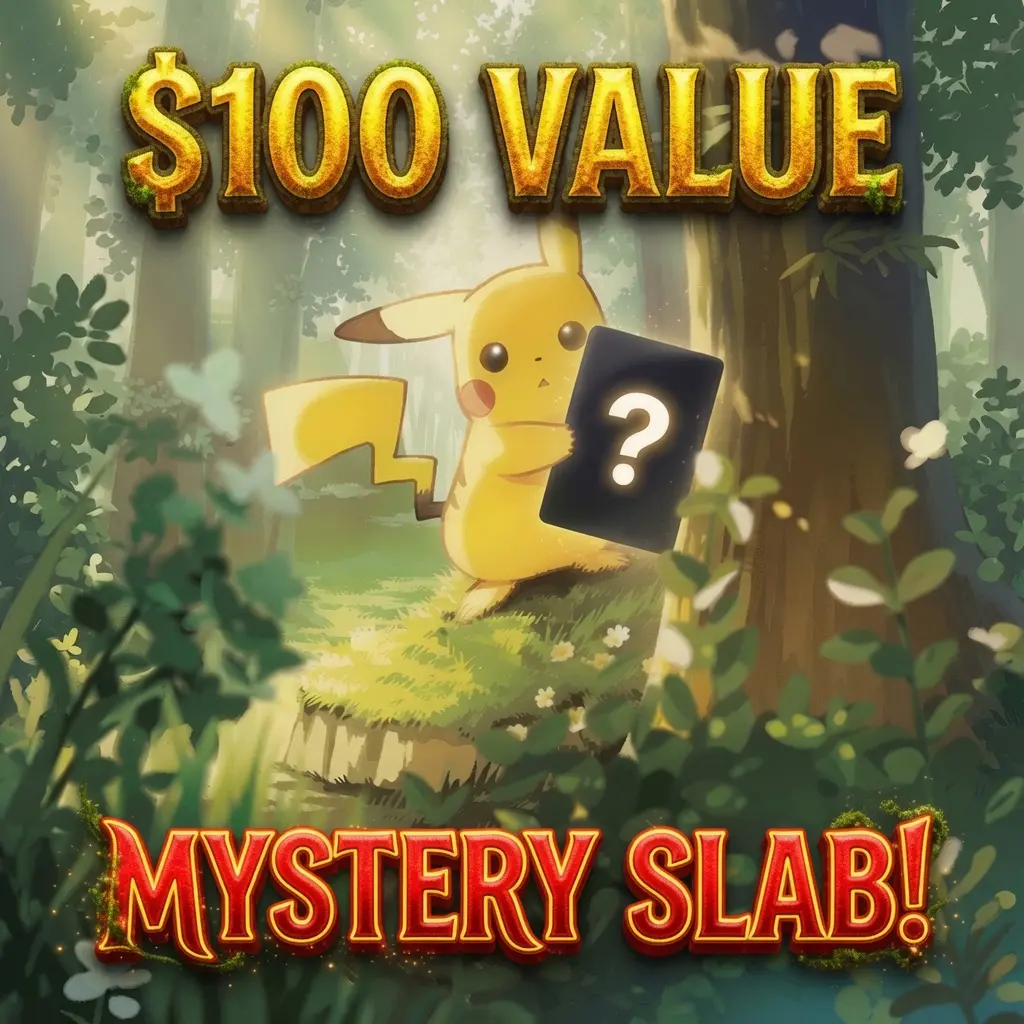 Pokemon GRADED SLAB, TAG or CGC 9 Or 10, $100 VALUE!