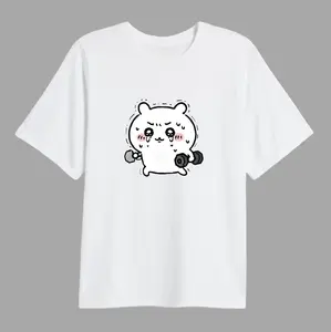 Cry Chiikawa Gym Tshirt, Cute Japanese Anime Manga Inspired Shirt, Gift for Women, Funny Chikawa Tshirt, Full Size, Full Color