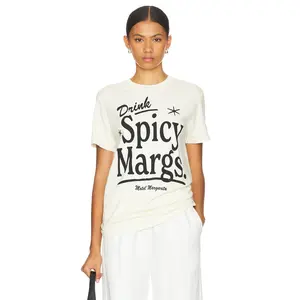 Motel Margarita Spicy Margs. Tee in Ivory Unisex