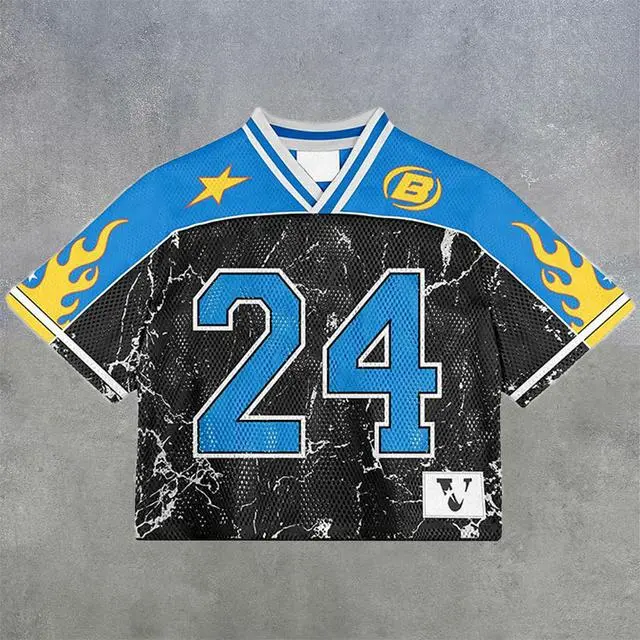 Helloice No.24 Digital Graphic Print Jersey