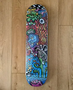 Rad Rat Skate Deck - Original Skate Deck with Unique Design and Features