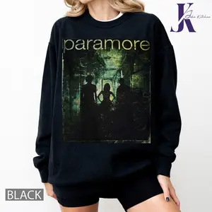 Paramore Monster Band Concert Tour Shirt, Black Women Teen Medium1846, Comfort Colors Shirt