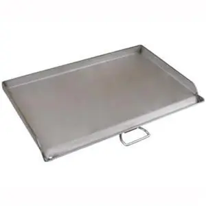 Camp Chef SG60 Professional Sturdy Flat Top Griddle - 14" x 32" (448 square in), 16" x 32" Sizes, Cover Included for Lunch Prep