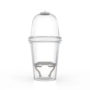 Clear 3-Inch Self-Watering Cup with Dome & Wick