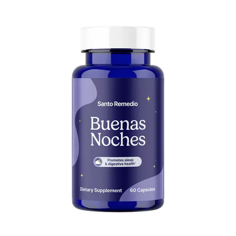 Buenas Noches, Melatonin Better Sleep Health Support, 500 mg Zylaria Patented Sleep Blend, DE111 Probiotics & 5 mg Melatonin, 60 Capsules, 30 Servings