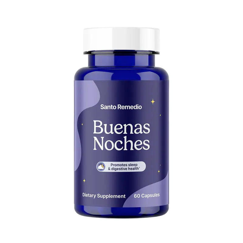 Buenas Noches, Melatonin Better Sleep Health Support, 500 mg Zylaria Patented Sleep Blend, DE111 Probiotics & 5 mg Melatonin, 60 Capsules, 30 Servings