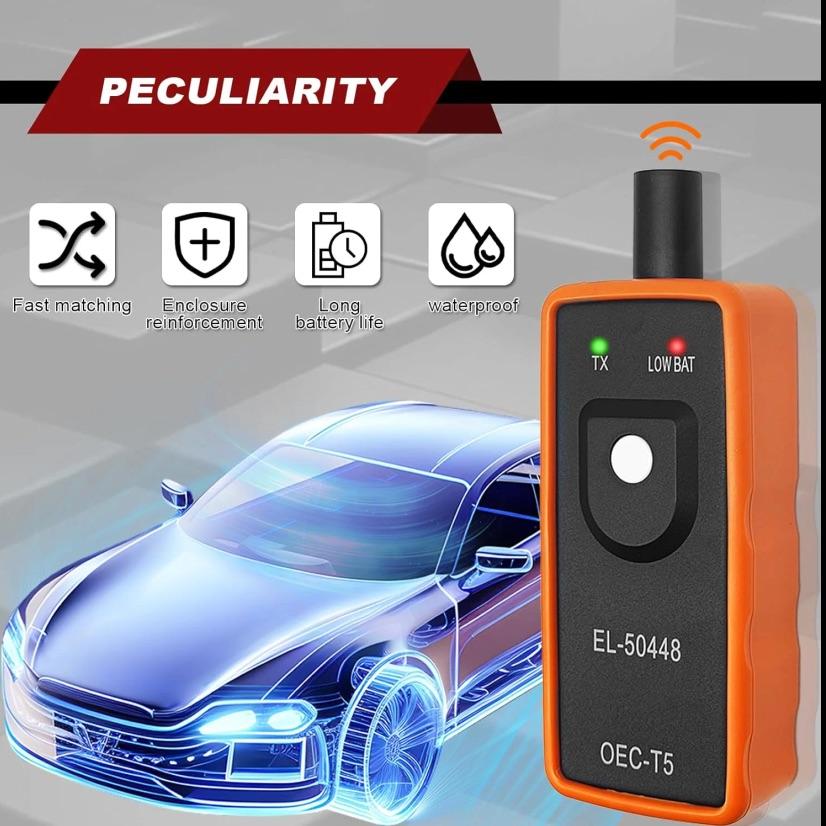 General Automotive TPMS Reset Tool, EL-50448 Tire Pressure Monitoring System Relearn Tool, 315/433 MHz Compatible with GM/Opel Vehicles - Battery NOT Included