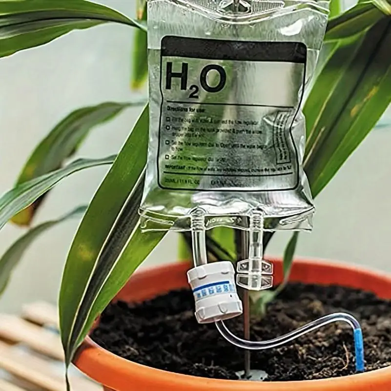 Automatic Watering Bag, 350ML Water Bag Self Watering Device, Indoor Potted Plant Watering Tool, Garden Watering Tool for Home Garden