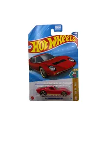 Hot Wheels 71 Lamborghini Miura SV Diecast red