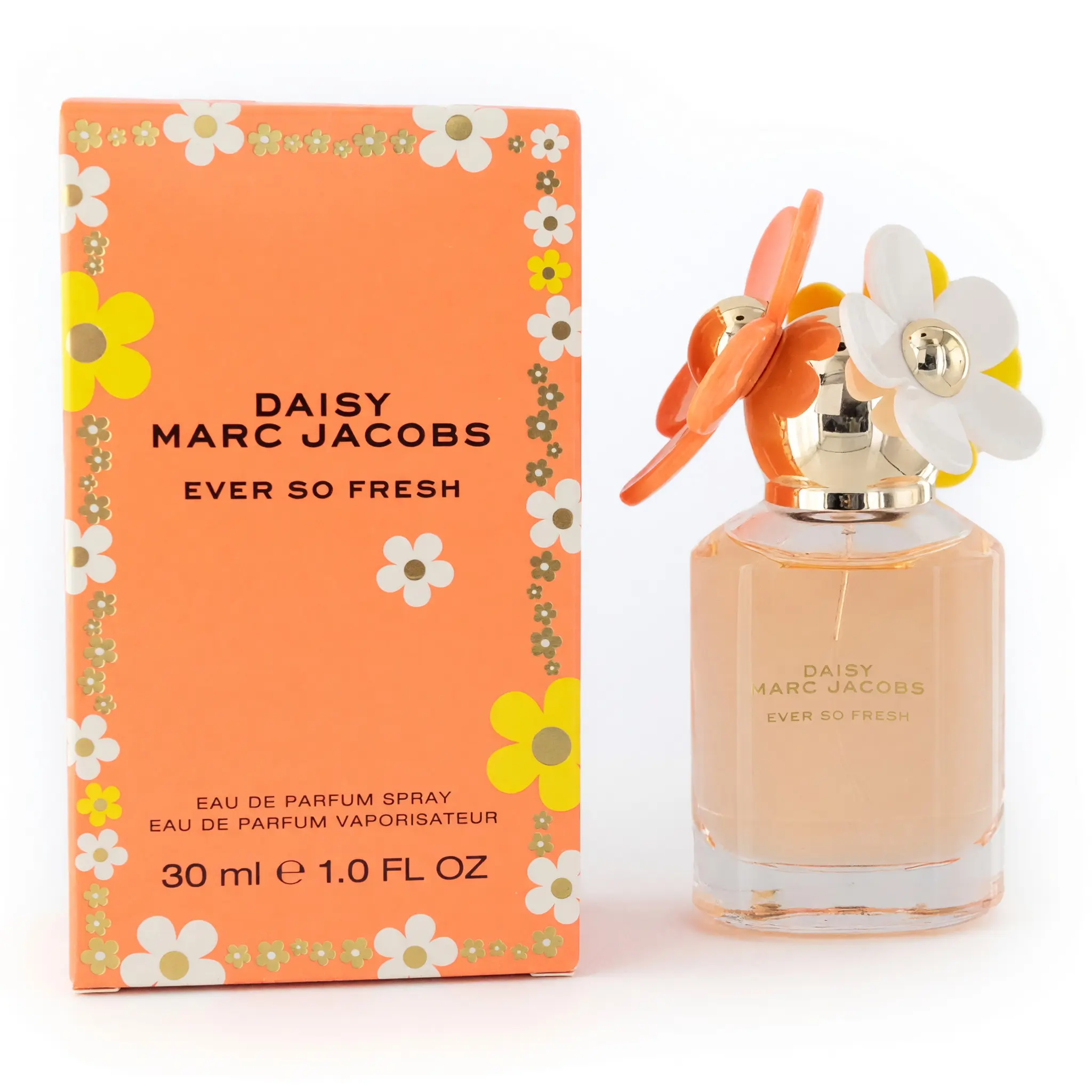 Marc Jacobs Daisy Ever So Fresh, 1.0 oz EDP for Women, Whimsical, Citrus Roses, Long-Lasting