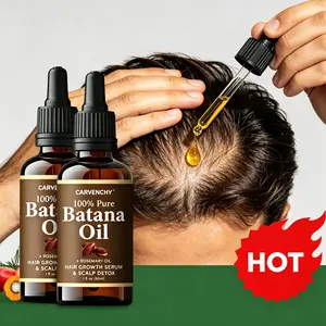 Batana Hair Care Massage Oils,Strong & Healthy Hair, Make Hair Longer Fuller Thicker, Organic Batana Oil with Rosemary,Organic Rosemary Oil Vitamin E Nourish Scalp,for All Hair Types,