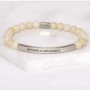 NOTHING IS IMPOSSIBLE Citrine Bracelet