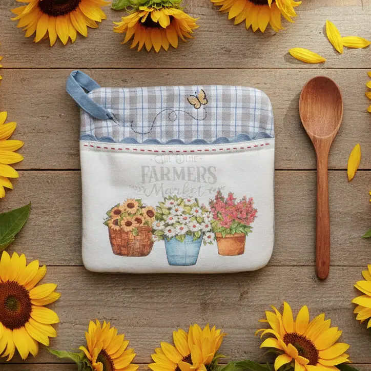 Flower Market Pot Holder