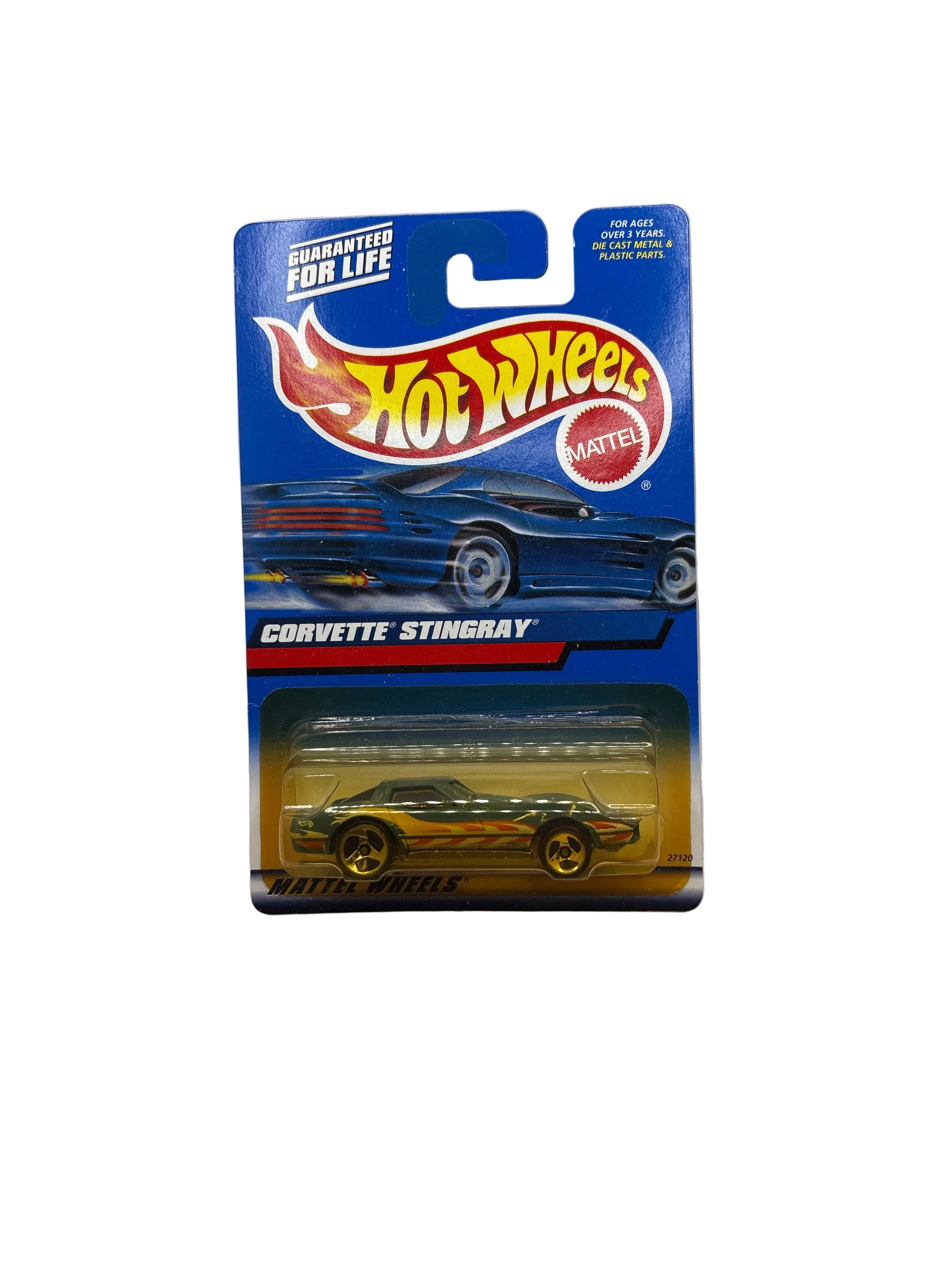 Hot Wheels Corvette Stingray Diecast gold