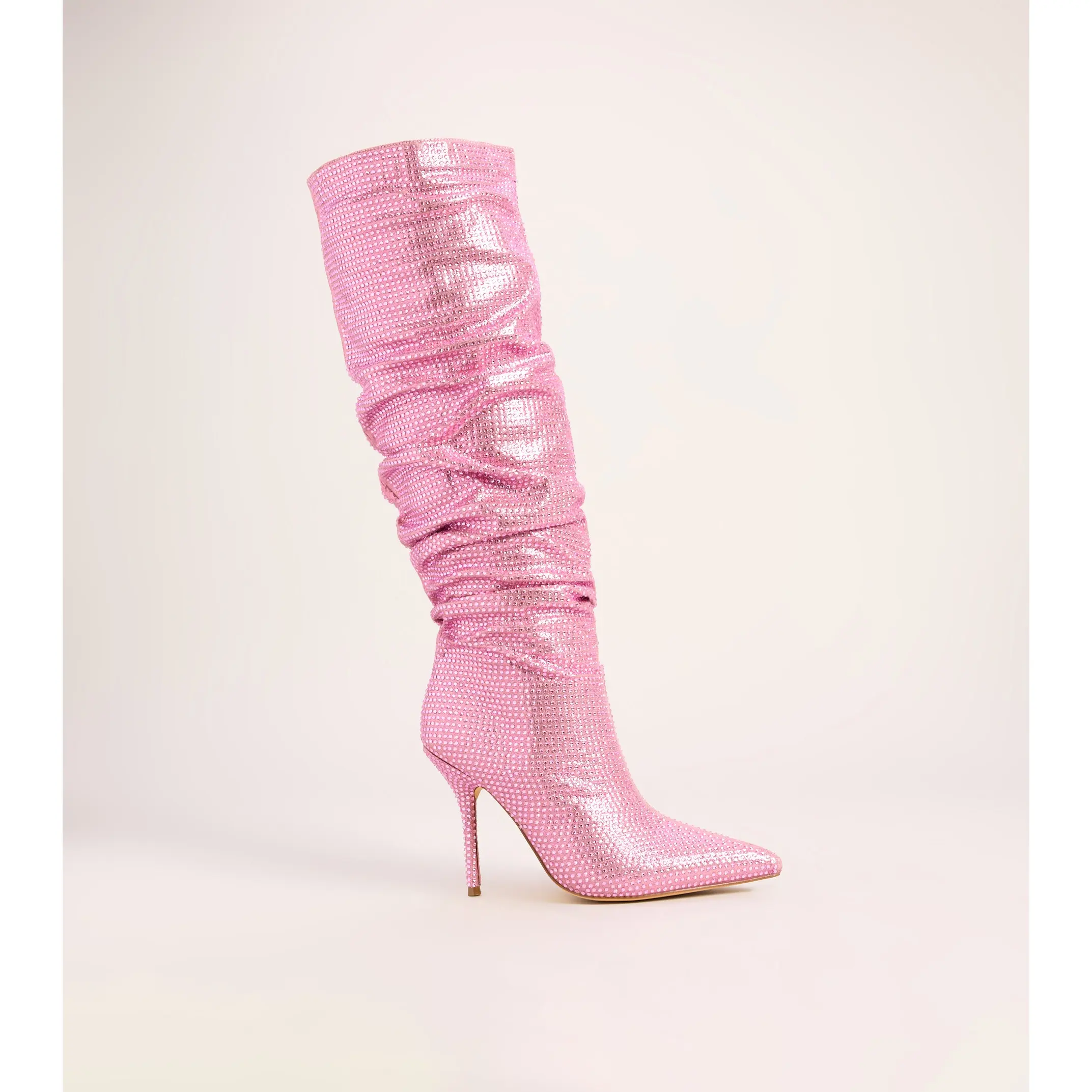Icon Walk Rhinestone Stiletto Boots