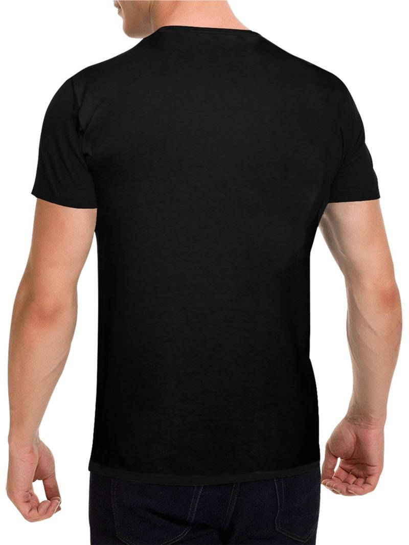 Quirky Short-Sleeved T-Shirts for Adults, Made of 180G Pure, Featuring Fun And Festive Designs. Model MS233Y.