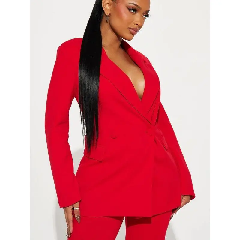DreamyMomentsBlazerSet-Red DreamyMomentsBlazerSet-Red