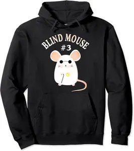 Kawaii Matching Group Outfit #3 3 Three Blind Mice Costumes Pullover Hoodie - Lorenzoc Shop 98B0BVTRKNH4