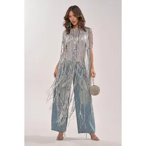 DRIP CITY FRINGE TOP