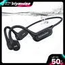 Viyawise B11 Chargeable Electronic Open-Ear Magnetic Bone Conduction Headphones - IP68 Waterproof, Bluetooth 6.0, 32GB Storage, 20kHz, Mic, Lightweight Stable Fit, Magnetic Charging, Batteries, Built for Swimming & Runs, MP3 Ready Wireless Audio Device