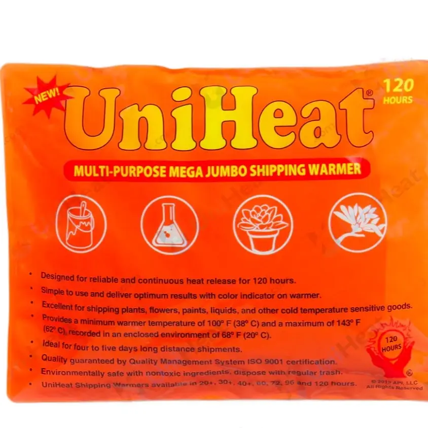 Heat Pack Plant Warmer for Temperatures Below 35 Degrees