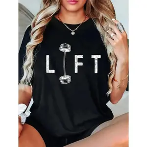 Fitness Inspired and Bold T Shirt Show Your Passion for Weightlifting with Lift Design Perfect for Gym Enthusiasts