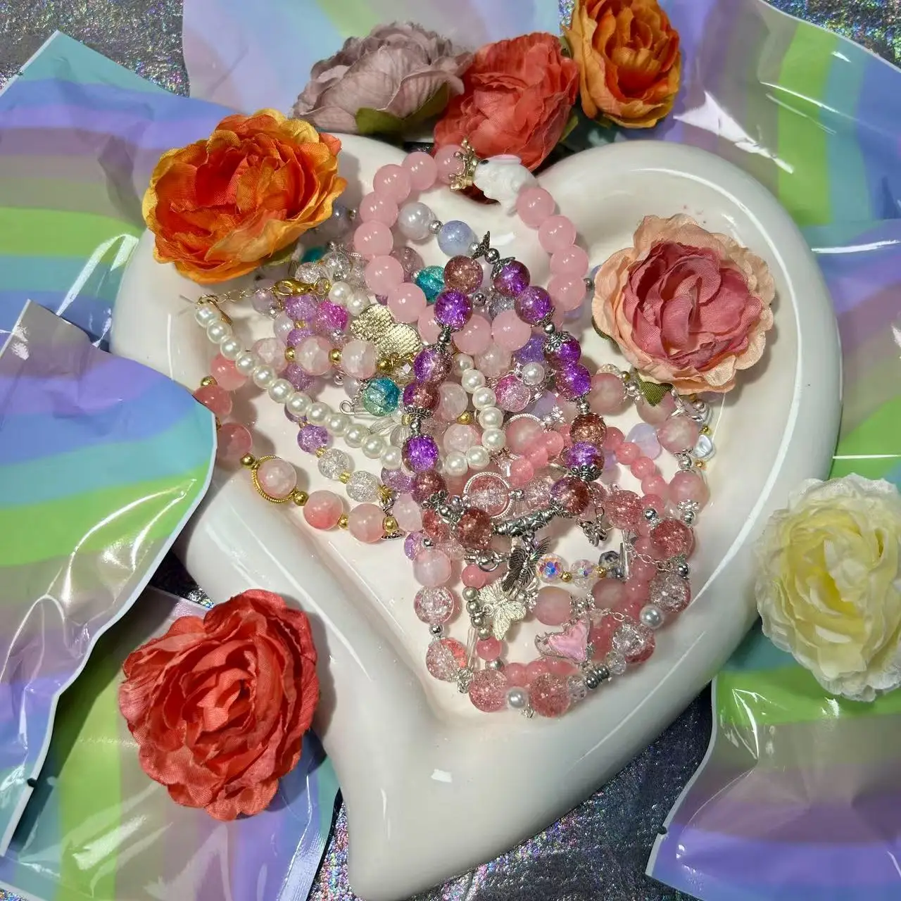 Beautiful bracelets ---Open in Live