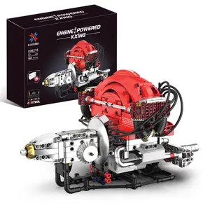 868+pcs High-Tech Beetle Engine Building Set, APP Control Motor, Realistic Engine Movement, Stem Design, Creative Toy, Ideal Gift for Teens