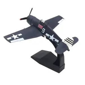 1:72 WWII U.S. F6F Hellcat Shipboard Fighter Alloy Military Aircraft Model Simulation Craft Gift