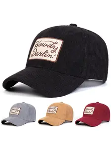 Unisex Howdy Darlin Baseball Cap, Adjustable Woven Fabric Sun Protection Hat, Casual Geometric Design for All Seasons Spring & Fall Outdoor Activities