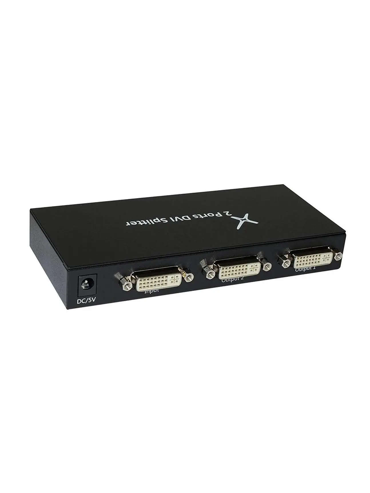 Xtrempro DVI Splitter 1 Input 2 Output Dual Monitor HDCP for Cascade Connection