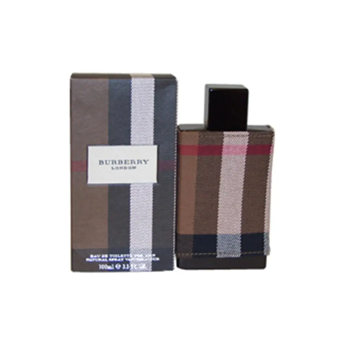 BURBERRY London Men's Aromatic Cologne EDT Spray - 3.3 fl oz, Luxurious Scent, Spicy Oriental Fragrance, Bergamot Blend Top Notes, Pepper Base Notes, Cologne Scent, Spray Bottle, Signature Scent