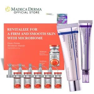 PDRN Elastic Firming Anti-Aging Bundle | PDRN Expert Madeca Cream + PDRN Lifting Eye Cream + Elastic Microbiome Ampoule
