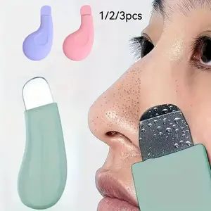 Manual Blackhead Remover Tool, Pore Cleansing Scraper Facial Pore Cleaner for Acne Treatment, Gentle Facial Exfoliator, Non-Electric Skincare Accessory, Acne Blackhead Tools, Nose Blackhead Removal
