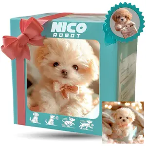 New Realistic Robotic Dog Plush Toy – Interactive Puppy That Walks, Barks & Wags Tail, Adorable Smart Pet Toy for Kids & All Ages, Perfect Christmas Gift for Dog Lovers and Family Fun