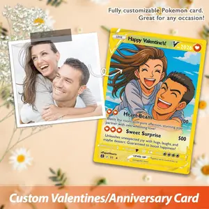Custom Anniversary Pokemon Card, Custom Pokemon Card, Gift For Boyfriend, Boyfriend Gift, Custom Pokemon Present, Pokemon Gift