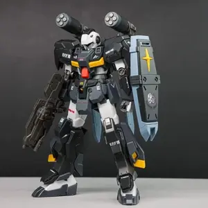 Hg 1/144 In Stock  Model Kit Zhanmo G-Line Black Standard Armor Rx-81st Assembly Action Figure Robot for Collectors Plastic Gift