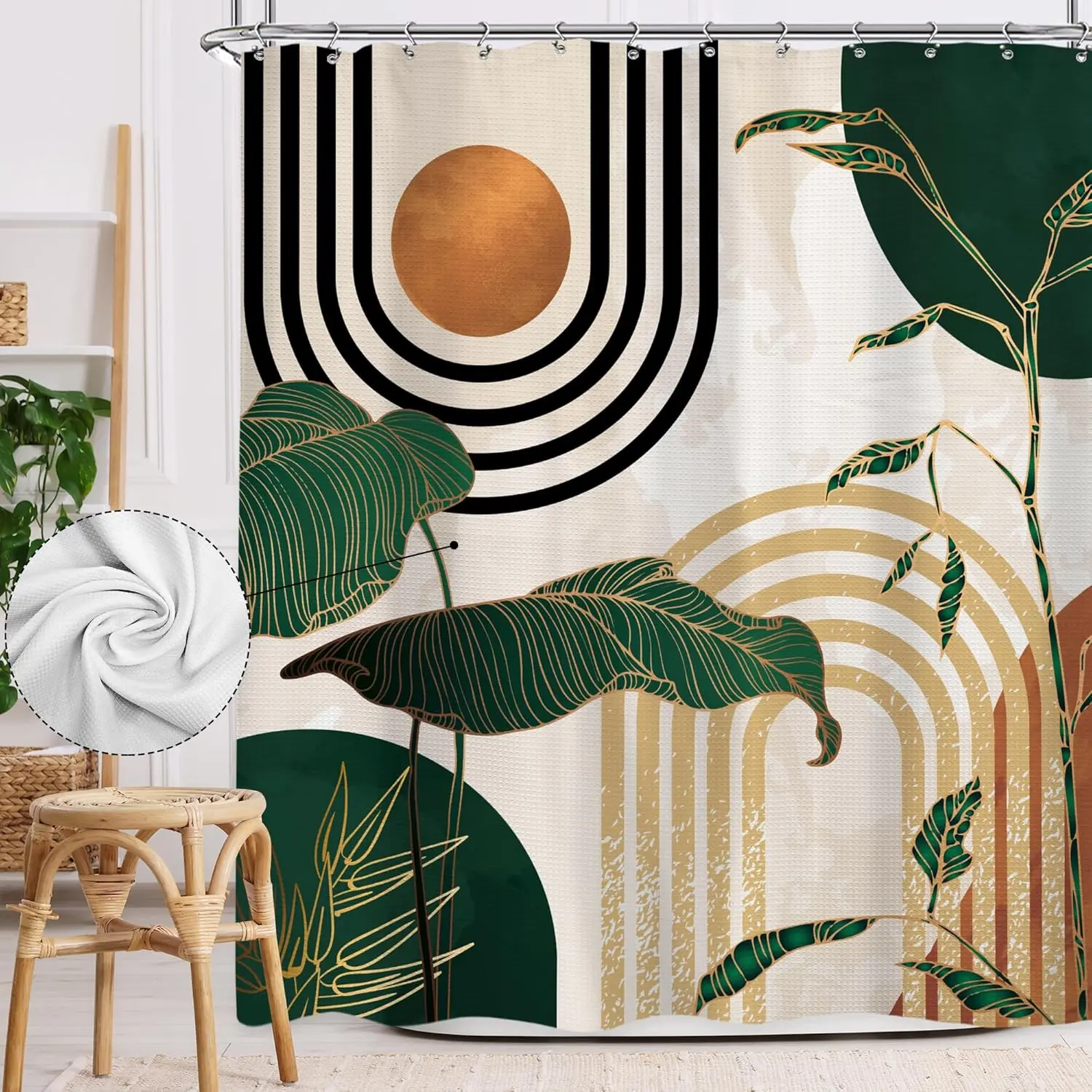 A01-green Gold(waffle)