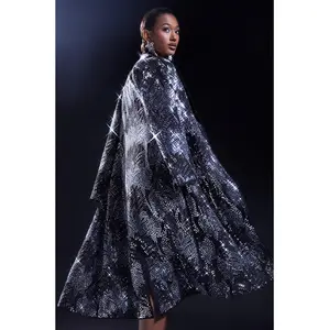 SHE IS THE MOMENT RHINESTONE TRENCH