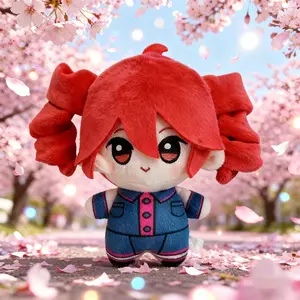 10CM Anime Kasane Teto Chibi Stuffed Toys, Soft Sea Star Dolls, Plush Figure Gifts for Anime Fans, Ideal for Birthday-Christmas (Toys & Hobbies)