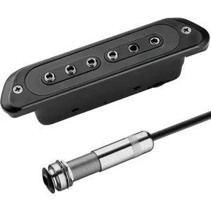 SP60 Acoustic Guitar Pickup Humbucker  Passive Soundhole Pickup for Acoustic guitar Black