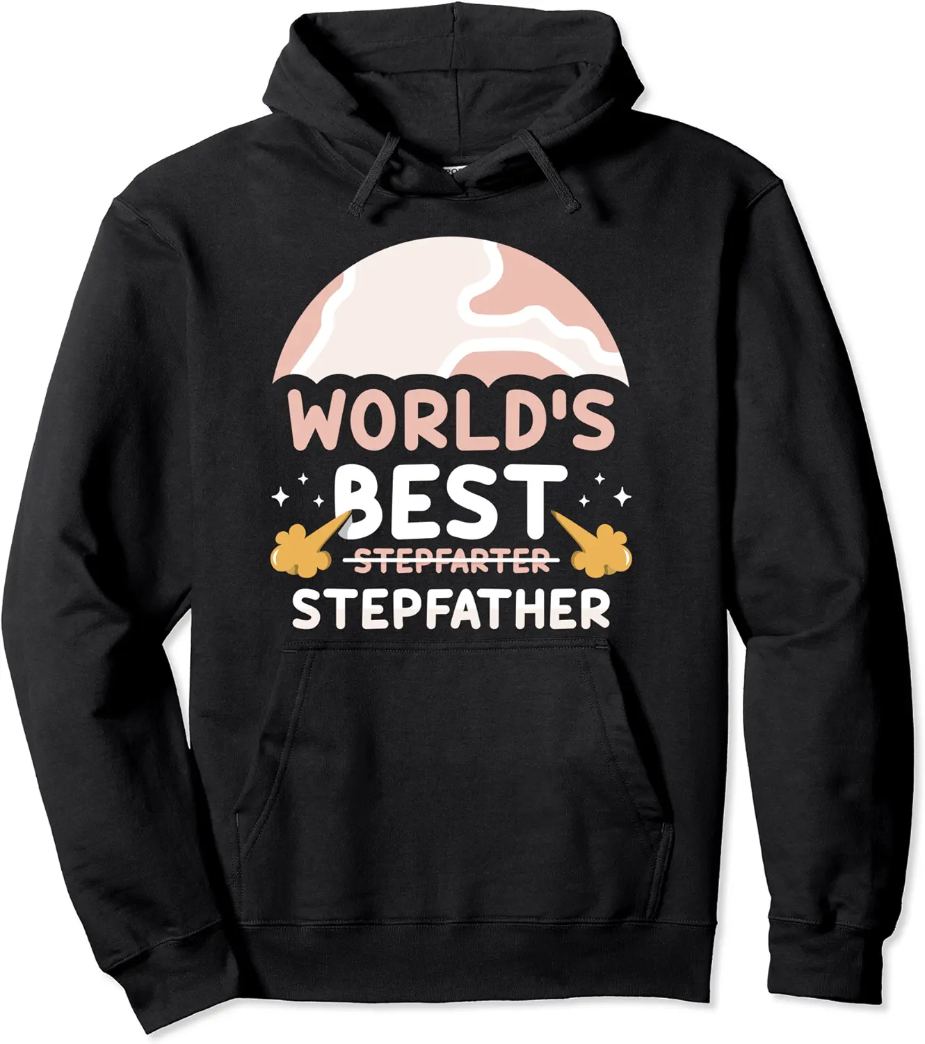 Worlds Best Stepfarter Stepfather Stepdad Step Dad Sayings Pullover Hoodie - Keylamartine Shop 51B09RMN88W9