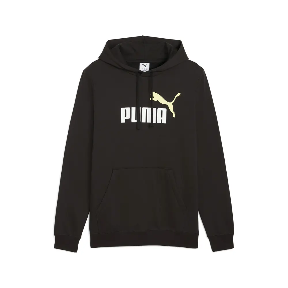 PUMA Mens Essentials 2 Color No. 1 Graphic Hoodie Casual Outerwear Casual - Black