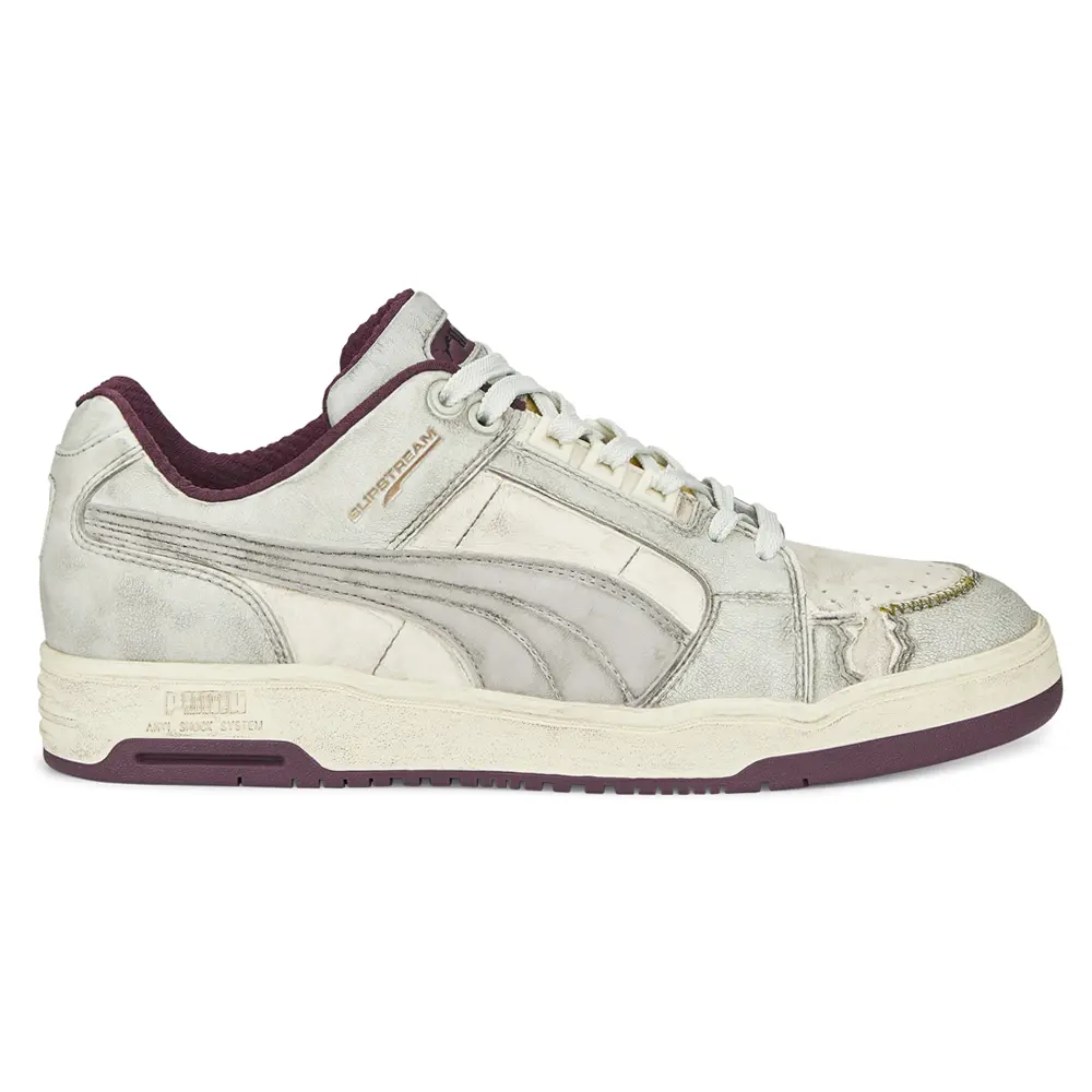PUMA Mens Slipstream Lo Wabi-Sabi Lace Up Sneakers Shoes Casual - Off White