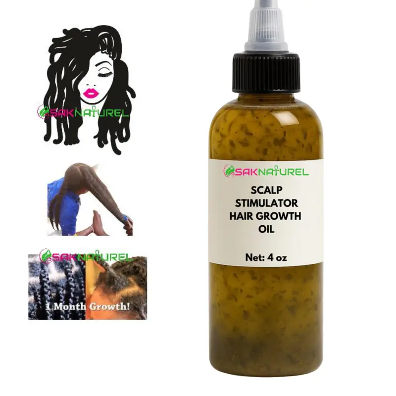 Scalp stimulator Hair Growth oil - Long Hair - Thick Hair - Hair Growth - Ayurverdic Hair growth oil - Rosemary Hair Oil - Hibiscus Hair growth oil - Indian Hair Growth oil - Rosemary Fenugreek Hair Growth oil chebe Oil- Herbal Haircare Peppermint