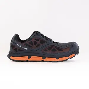 Red Wing 6338 Athletics Safety Toe Athletic Work Shoe (Men's) - Black/Orange