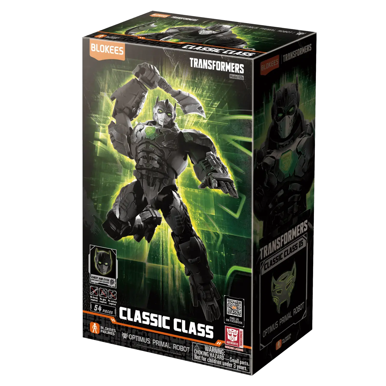 Blokees Transformers Classic Class | Optimus Primal Robot 05 | Rise of the Beasts